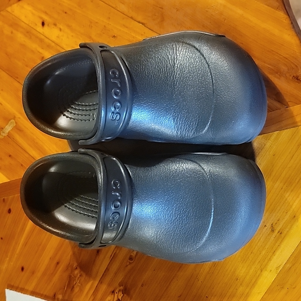 Crocs, Women 9, Black